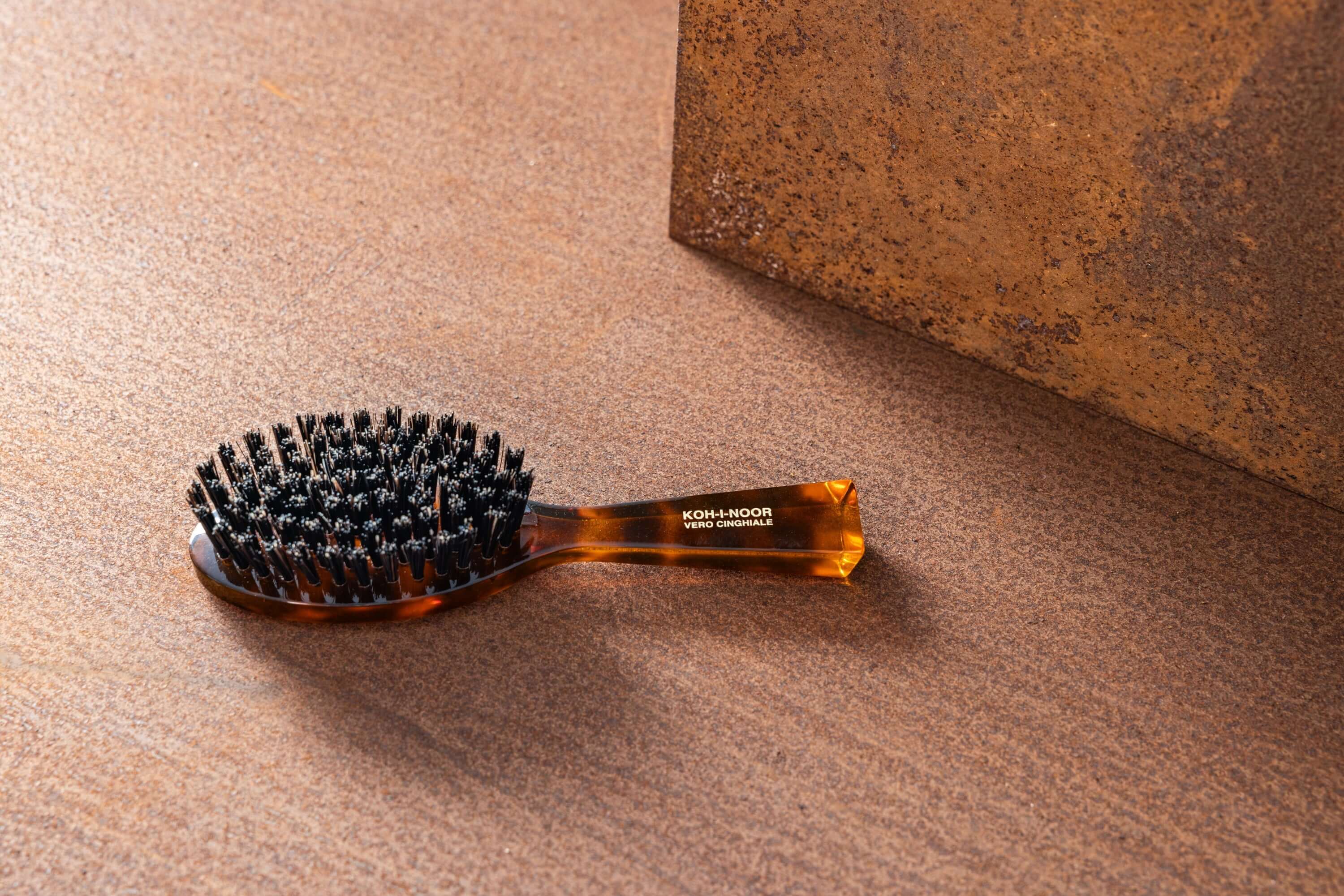 Natural bristle brushes