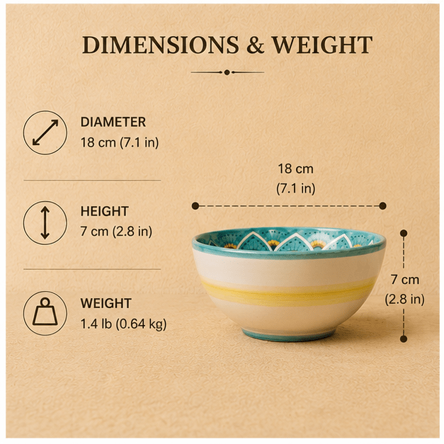 Intreccio Teal Deep Pasta & Soup Bowl | Hand-Painted Italian Pasta Bowl from Deruta