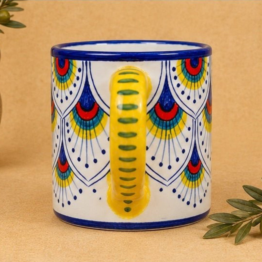 Intreccio Hand-Painted Italian Coffee & Tea Mug
