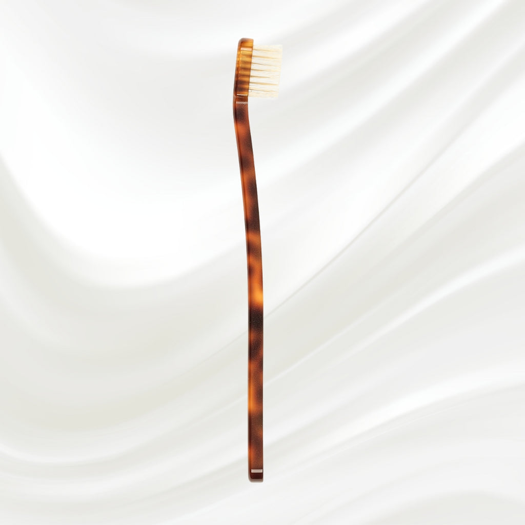 Coccola Natural Bristle Toothbrush - Soft | Luxury Cellulose Acetate
