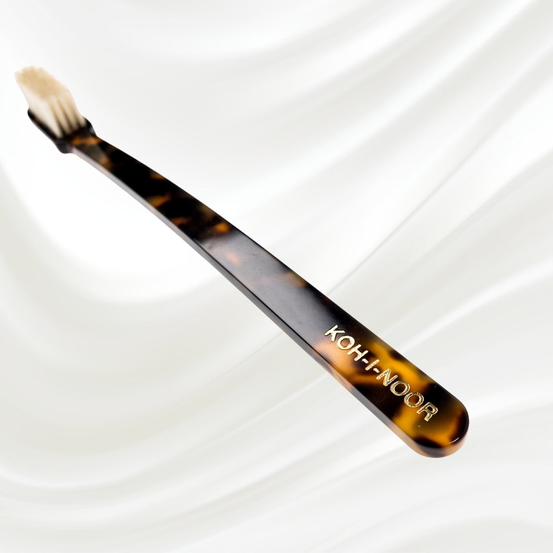 Coccola Natural Bristle Toothbrush - Soft | Luxury Cellulose Acetate