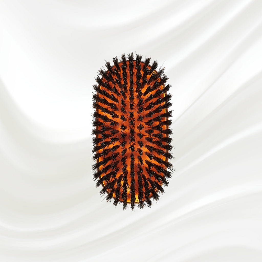 Jaspè Military Boar Bristle Brush - Men's Hair & Beard Grooming