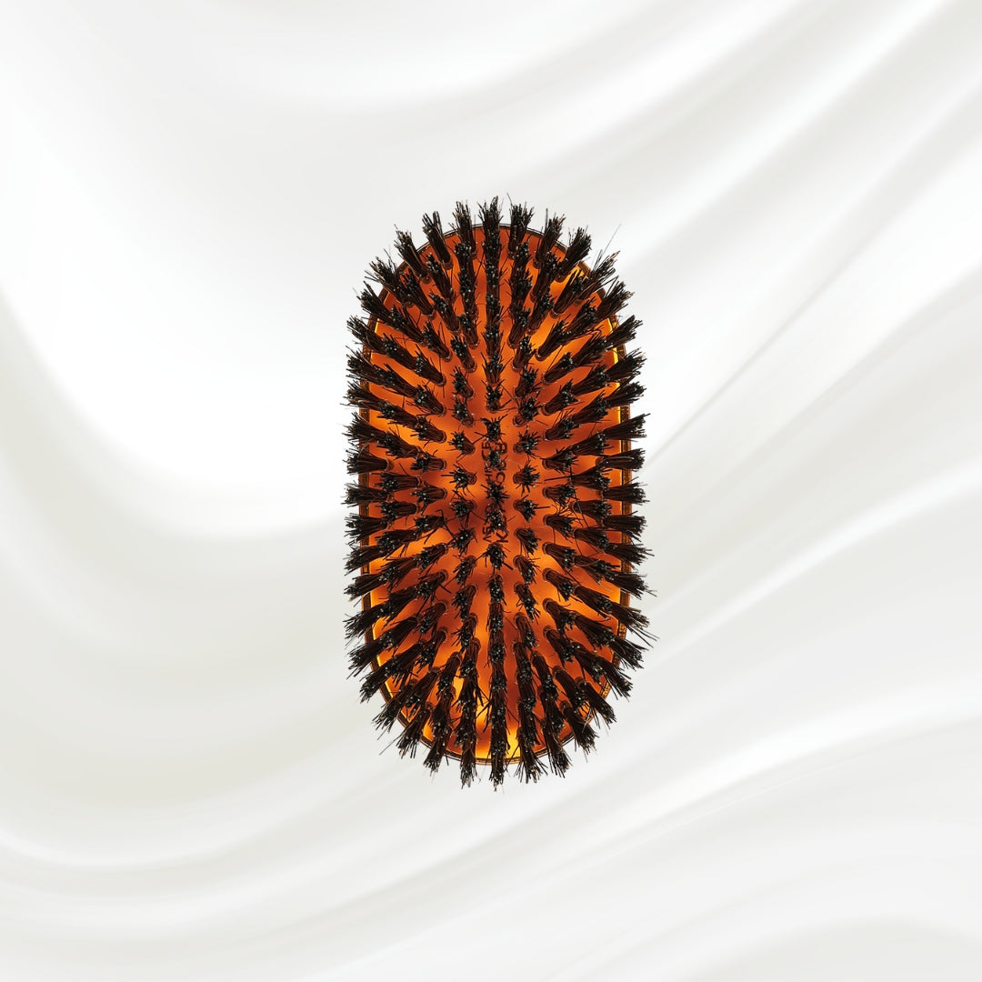 Jaspè Military Boar Bristle Brush - Men's Hair & Beard Grooming