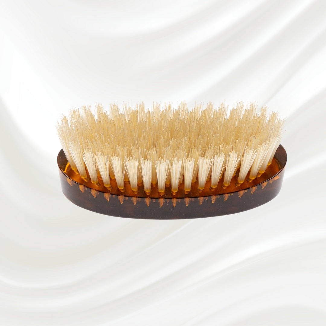 Jaspè Military Natural Bristle Brush - Men's Hair & Beard Grooming