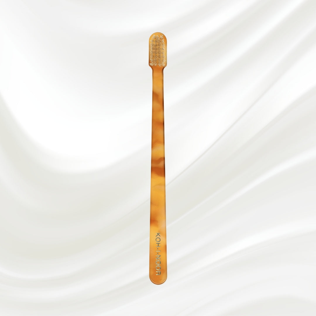 Coccola Natural Bristle Toothbrush - Soft | Luxury Cellulose Acetate