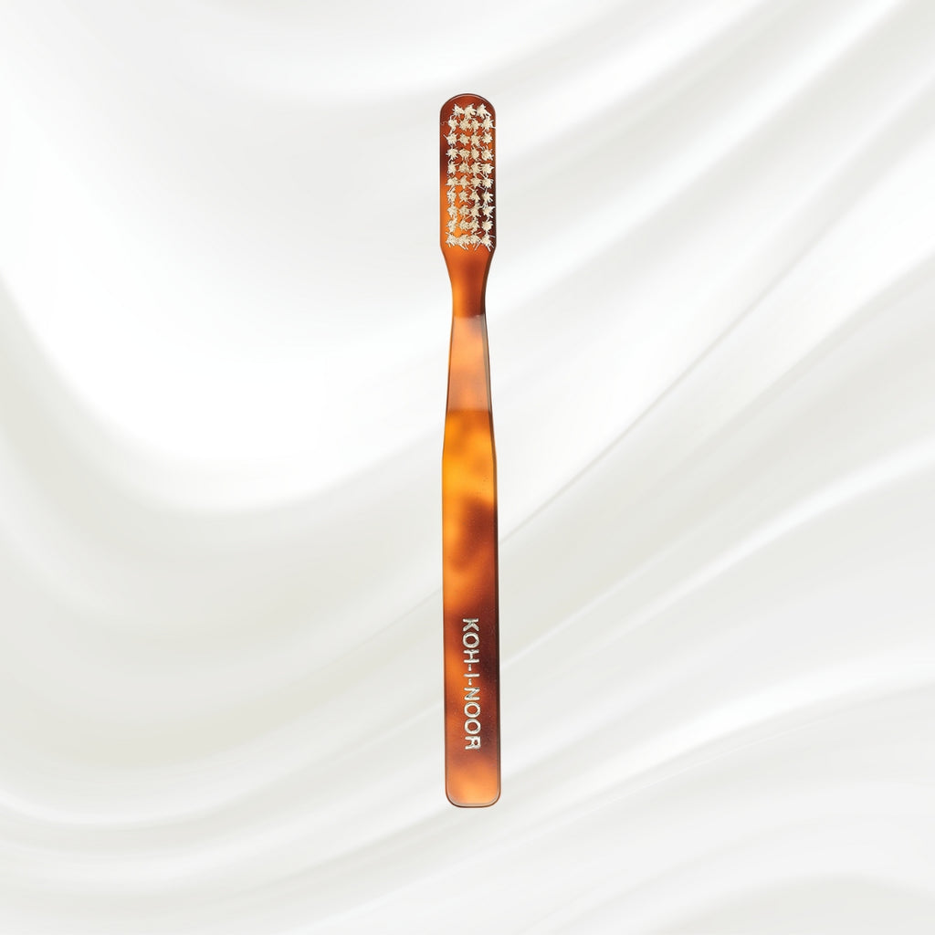 Jaspè Natural Bristle Toothbrush - Eco-Friendly Cellulose Acetate Handle