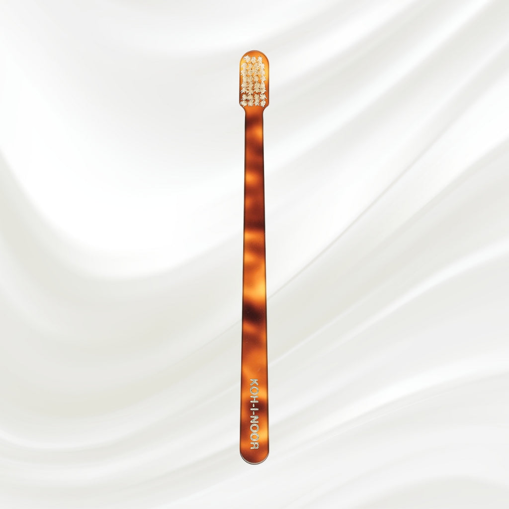 Coccola Natural Bristle Toothbrush - Soft | Luxury Cellulose Acetate