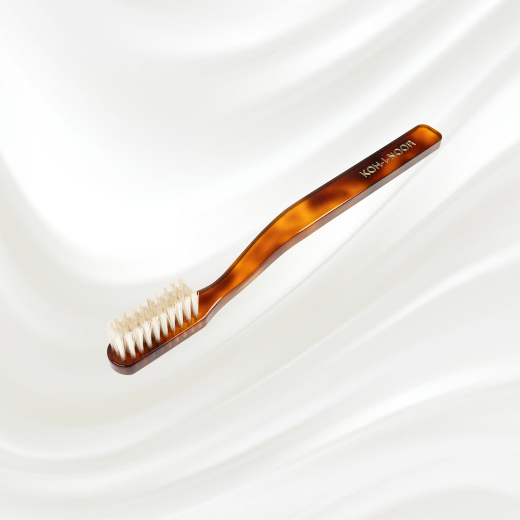 Jaspè Natural Bristle Toothbrush - Eco-Friendly Cellulose Acetate Handle