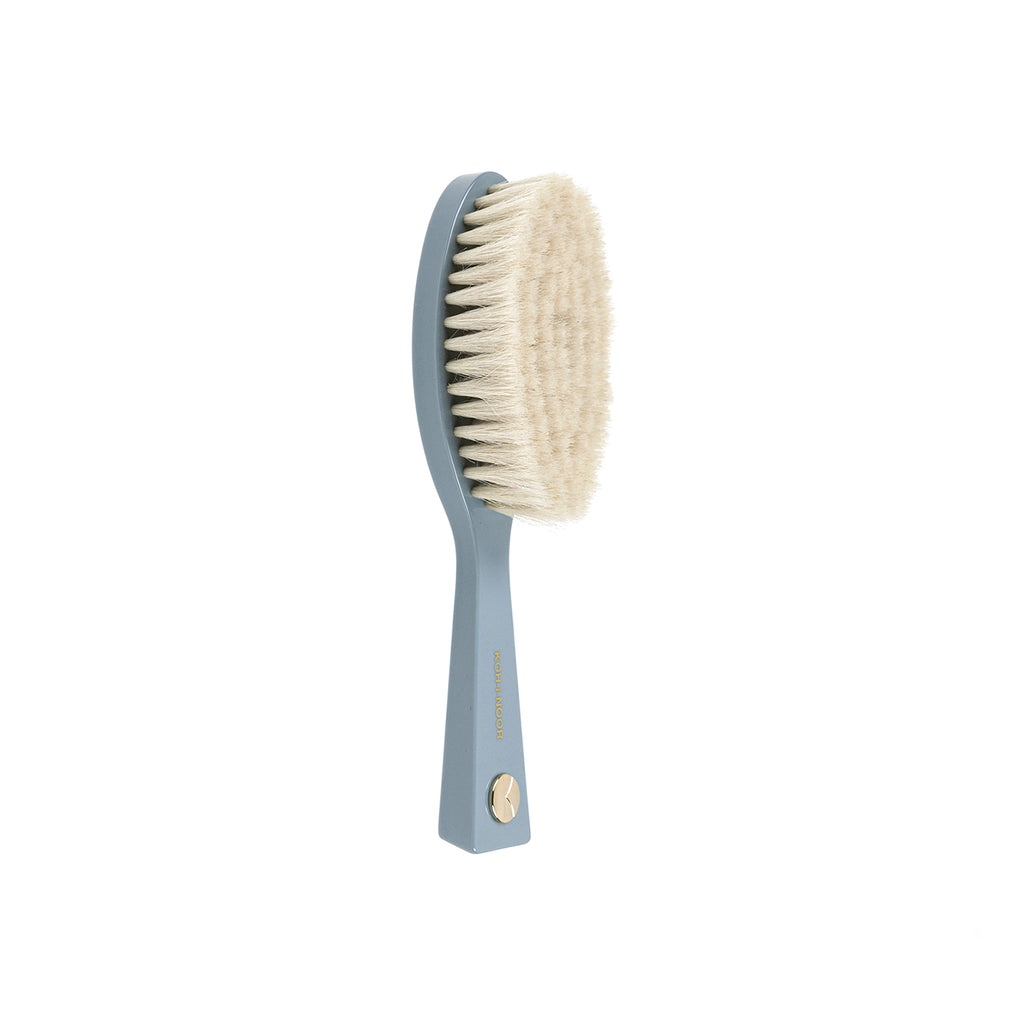 Cepillo para bebé con cerdas de cabra en tonos pastel