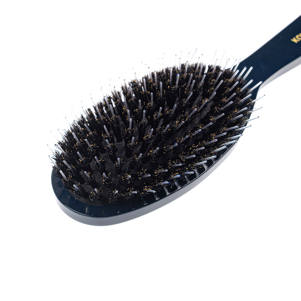 Pastel Boar & Nylon Pin Hair Brush - Biodegradable Acetate in 6 Colors
