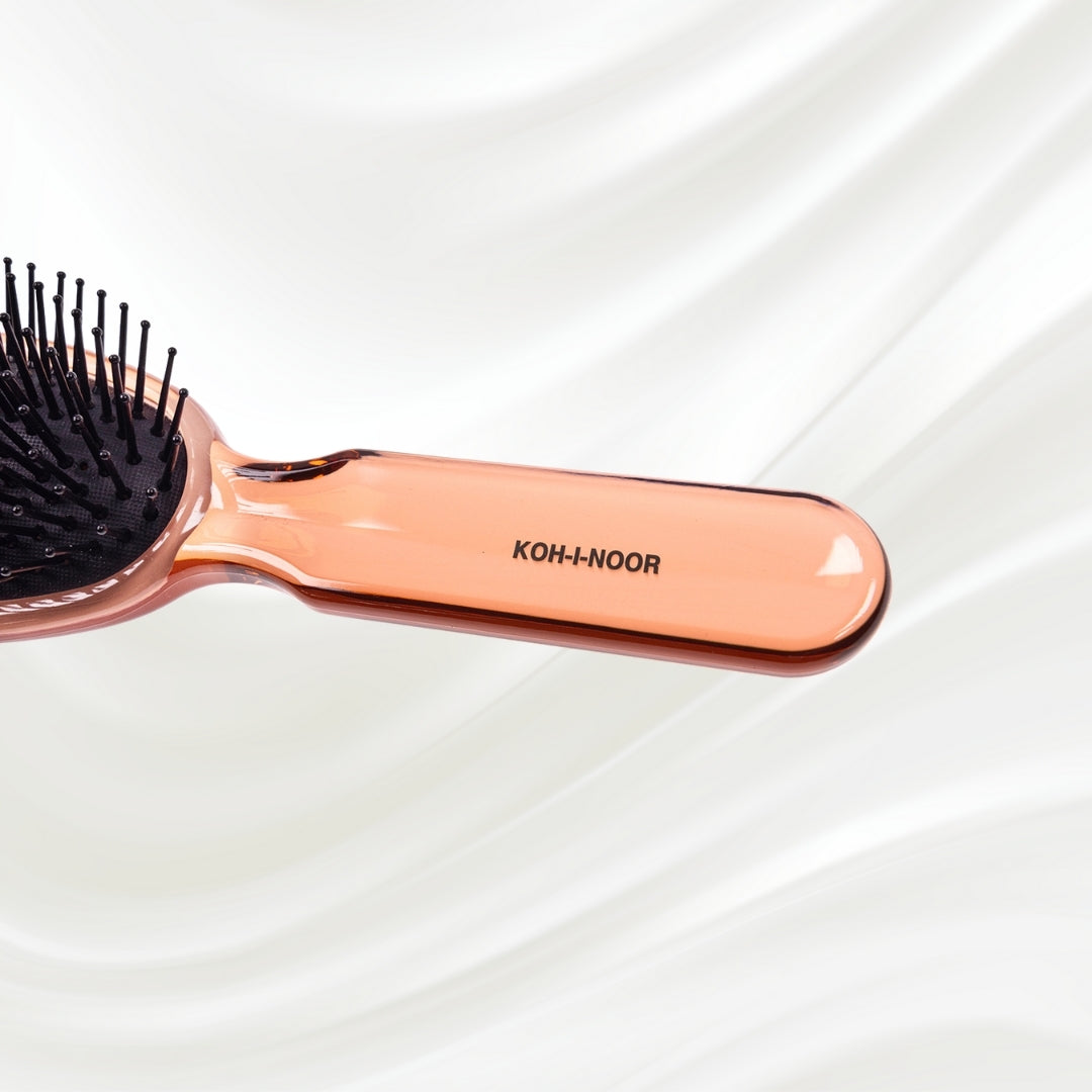 All Seasons Synthetic Pin Hair Brush - Pneumatic Cushion for Thick & Coarse Hair