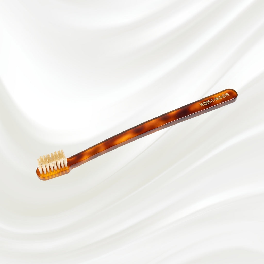 Coccola Natural Bristle Toothbrush - Soft | Luxury Cellulose Acetate