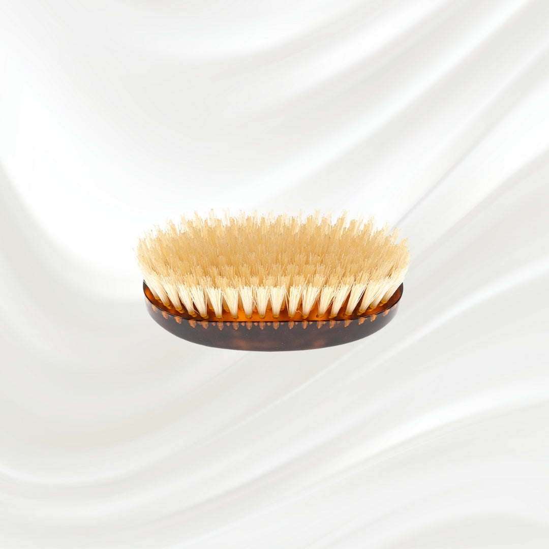 Jaspè Military Natural Bristle Brush - Men's Hair & Beard Grooming