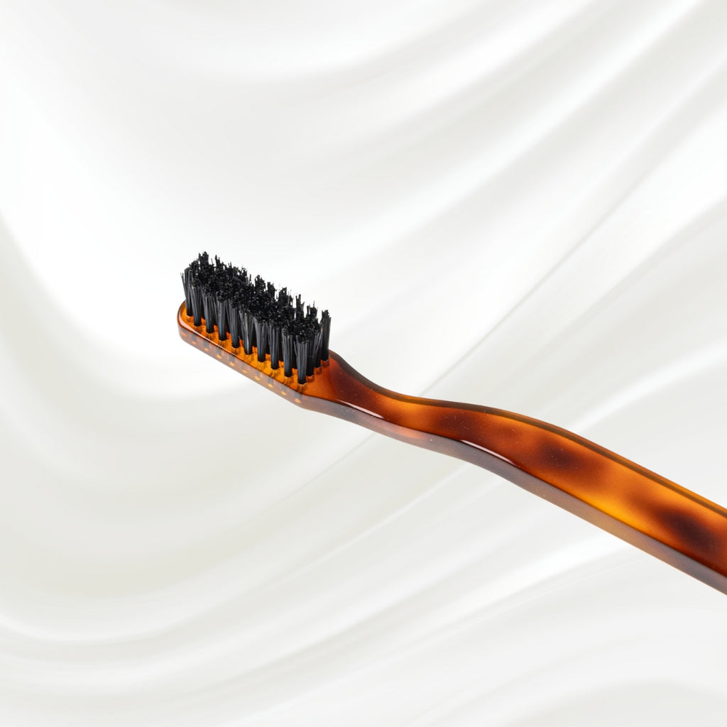 Jaspè Natural Bristle Toothbrush - Eco-Friendly Cellulose Acetate Handle