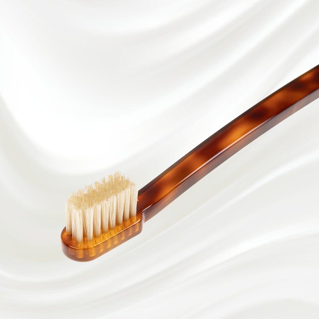Coccola Natural Bristle Toothbrush - Medium | Luxury Cellulose Acetate