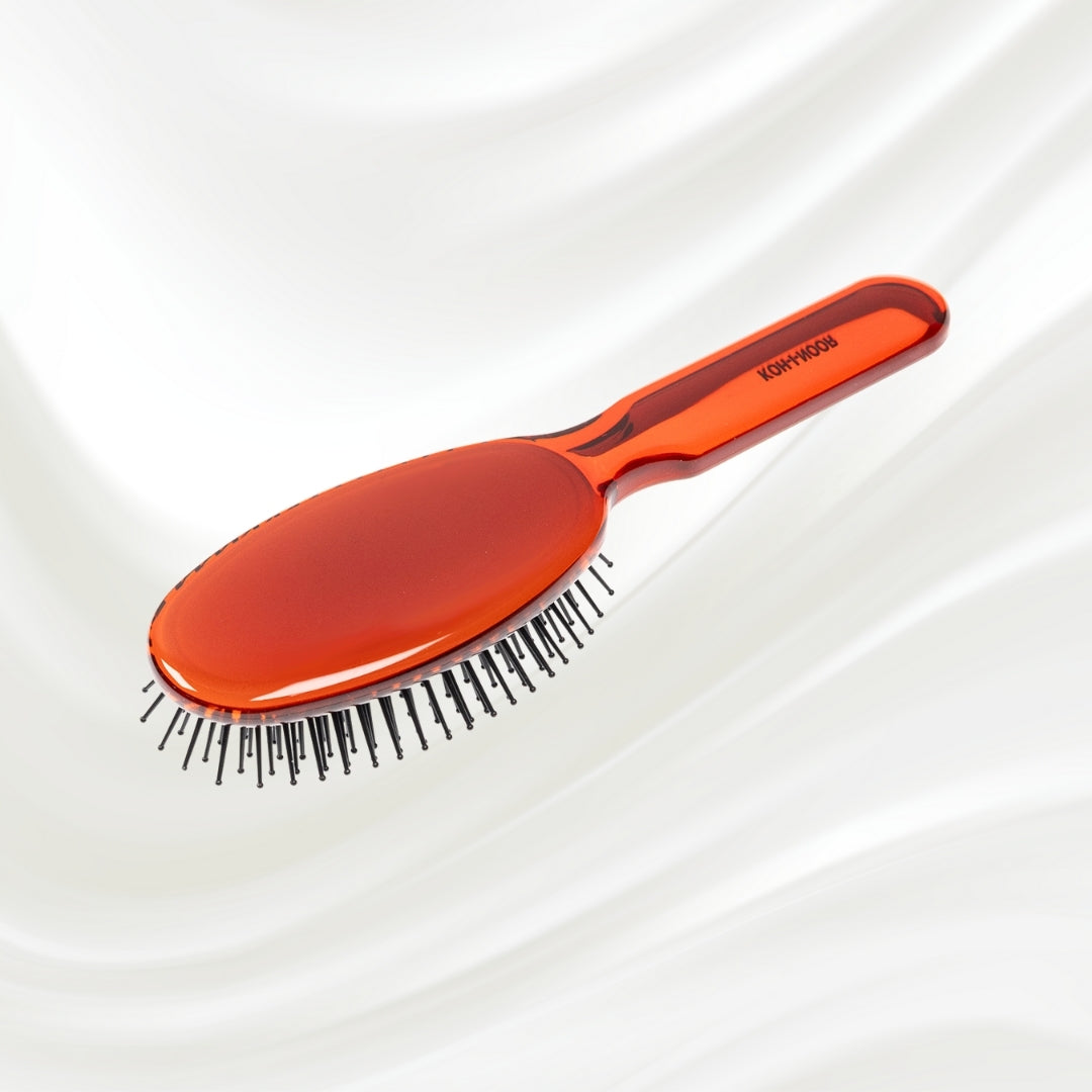 All Seasons Synthetic Pin Hair Brush - Pneumatic Cushion for Thick & Coarse Hair
