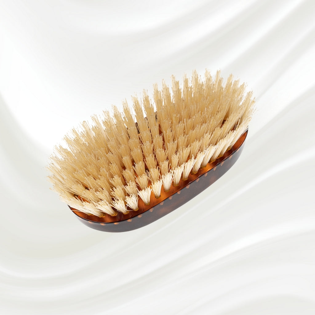 Jaspè Military Natural Bristle Brush - Men's Hair & Beard Grooming