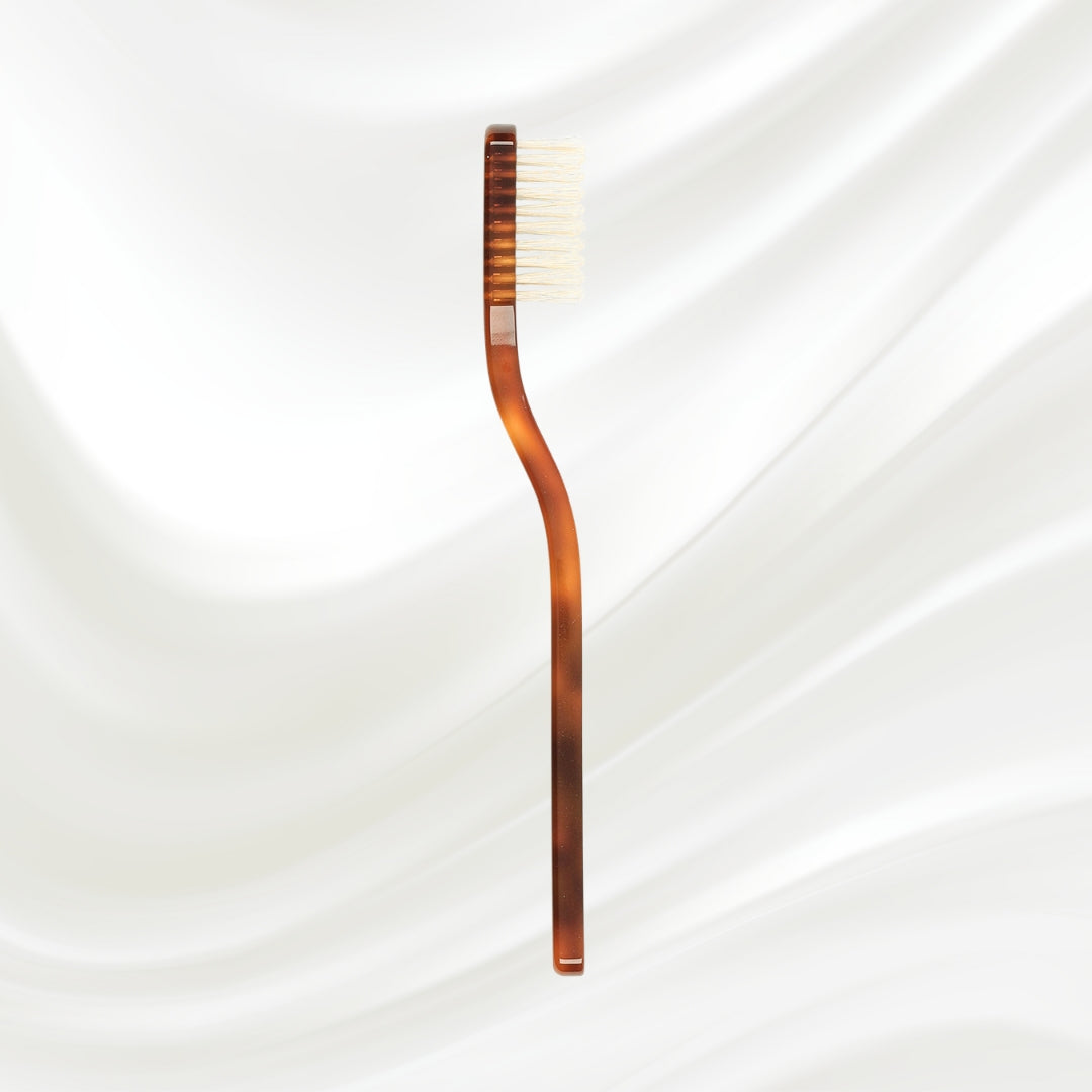Jaspè Natural Bristle Toothbrush - Eco-Friendly Cellulose Acetate Handle