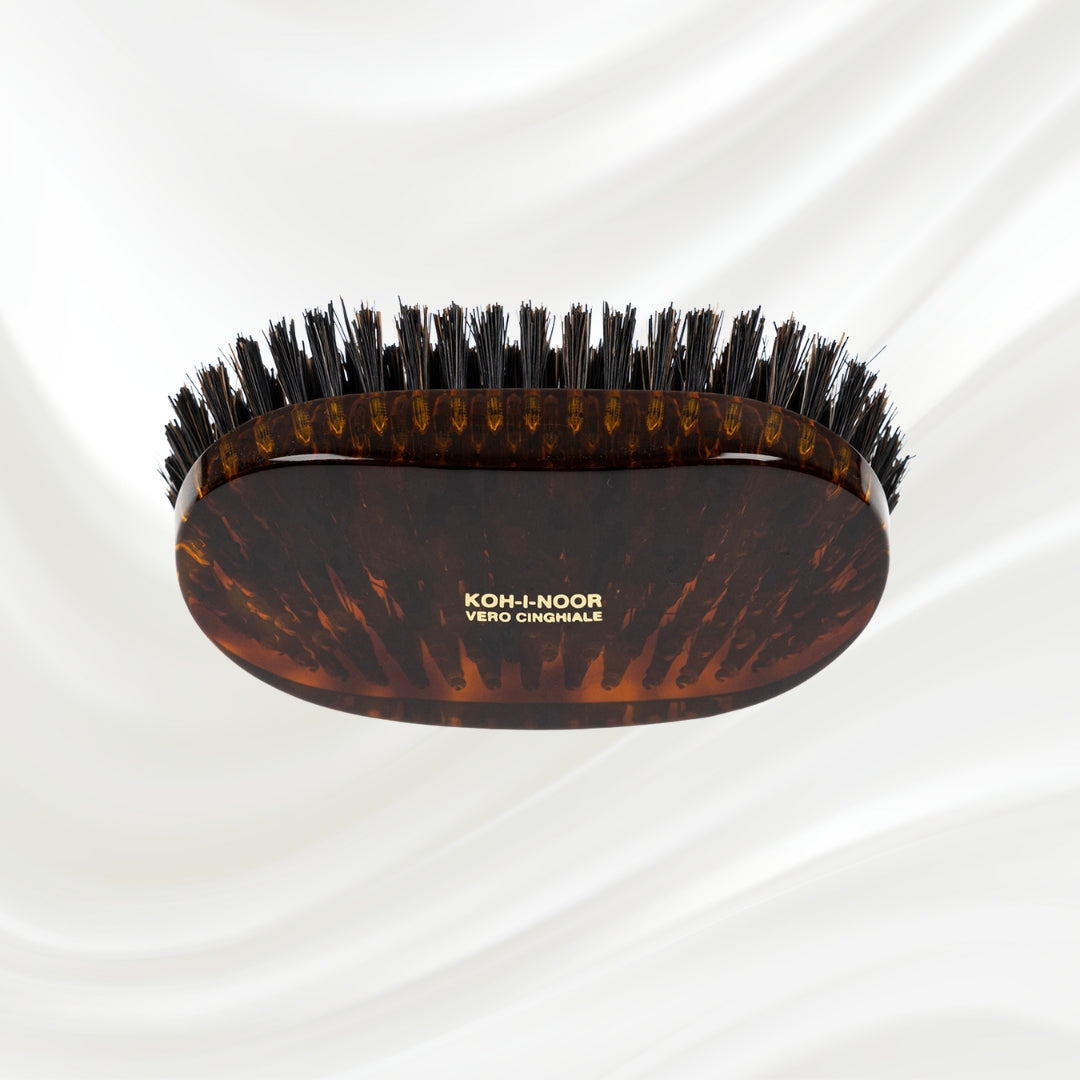 Jaspè Military Boar Bristle Brush - Men's Hair & Beard Grooming