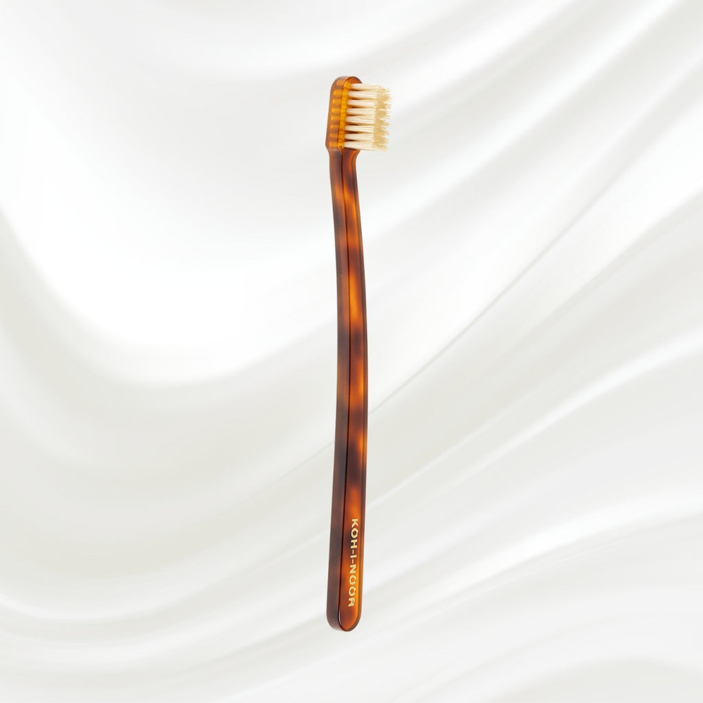 Coccola Natural Bristle Toothbrush - Soft | Luxury Cellulose Acetate