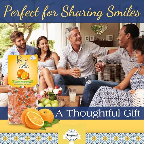 Packaging of Perle Sole with a family enjoying a meal, text 'Perfect for Sharing Smiles' and 'A Thoughtful Gift'.