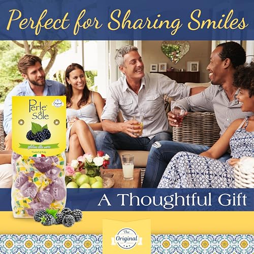 Packaging of Perle de Sole with a family enjoying a meal together, text 'Perfect for Sharing Smiles, A Thoughtful Gift'.