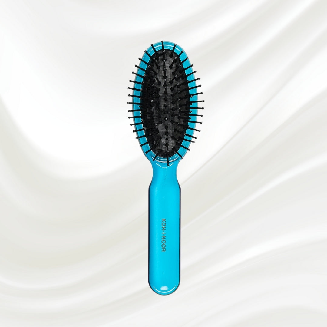 All Seasons Synthetic Pin Hair Brush - Pneumatic Cushion for Thick & Coarse Hair