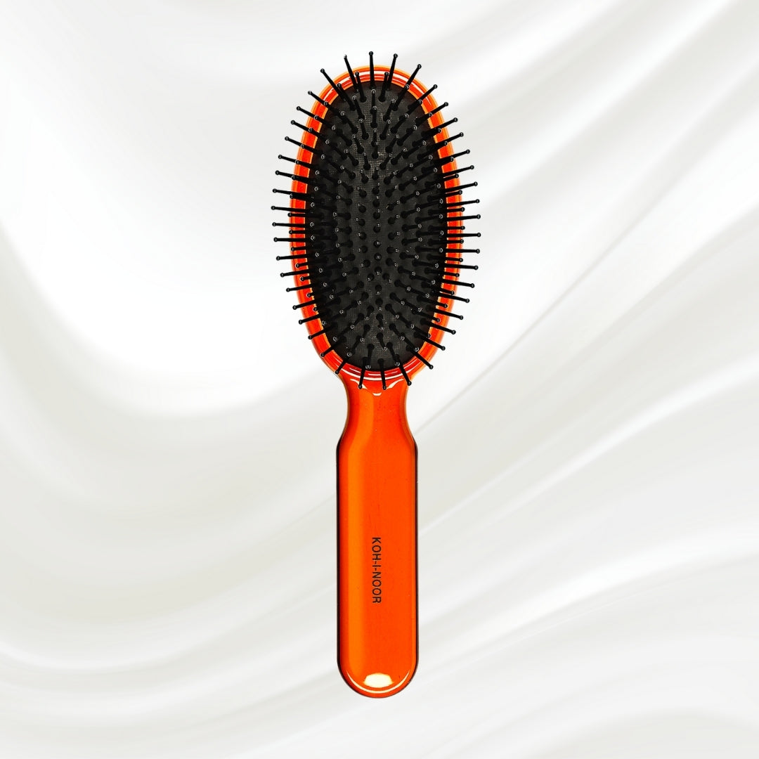 All Seasons Synthetic Pin Hair Brush - Pneumatic Cushion for Thick & Coarse Hair