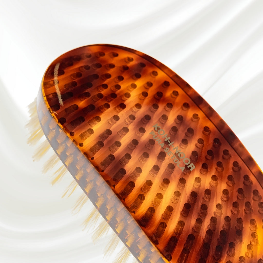 Jaspè Military Natural Bristle Brush - Men's Hair & Beard Grooming