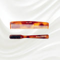 Juego de cepillo y peine de pelo de jabalí para bigote y barba de Jaspè