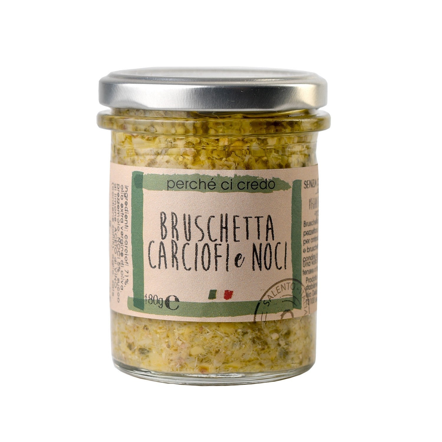 Bruschetta aux artichauts et aux noix