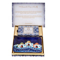 Casa Amalfi Scented Soap Bar with Ceramic Soap Dish Blue Grotto