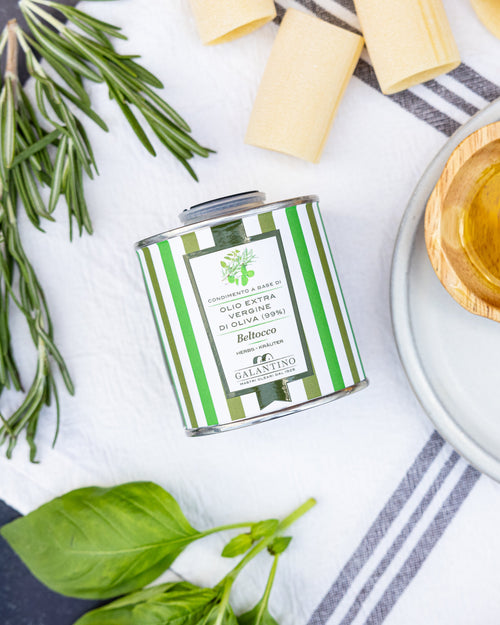 Huile d'olive extra vierge aux herbes aromatiques