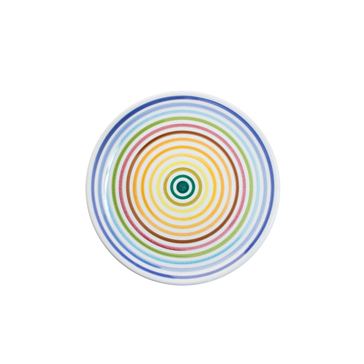 Hand-made Rainbow Ceramic Plate