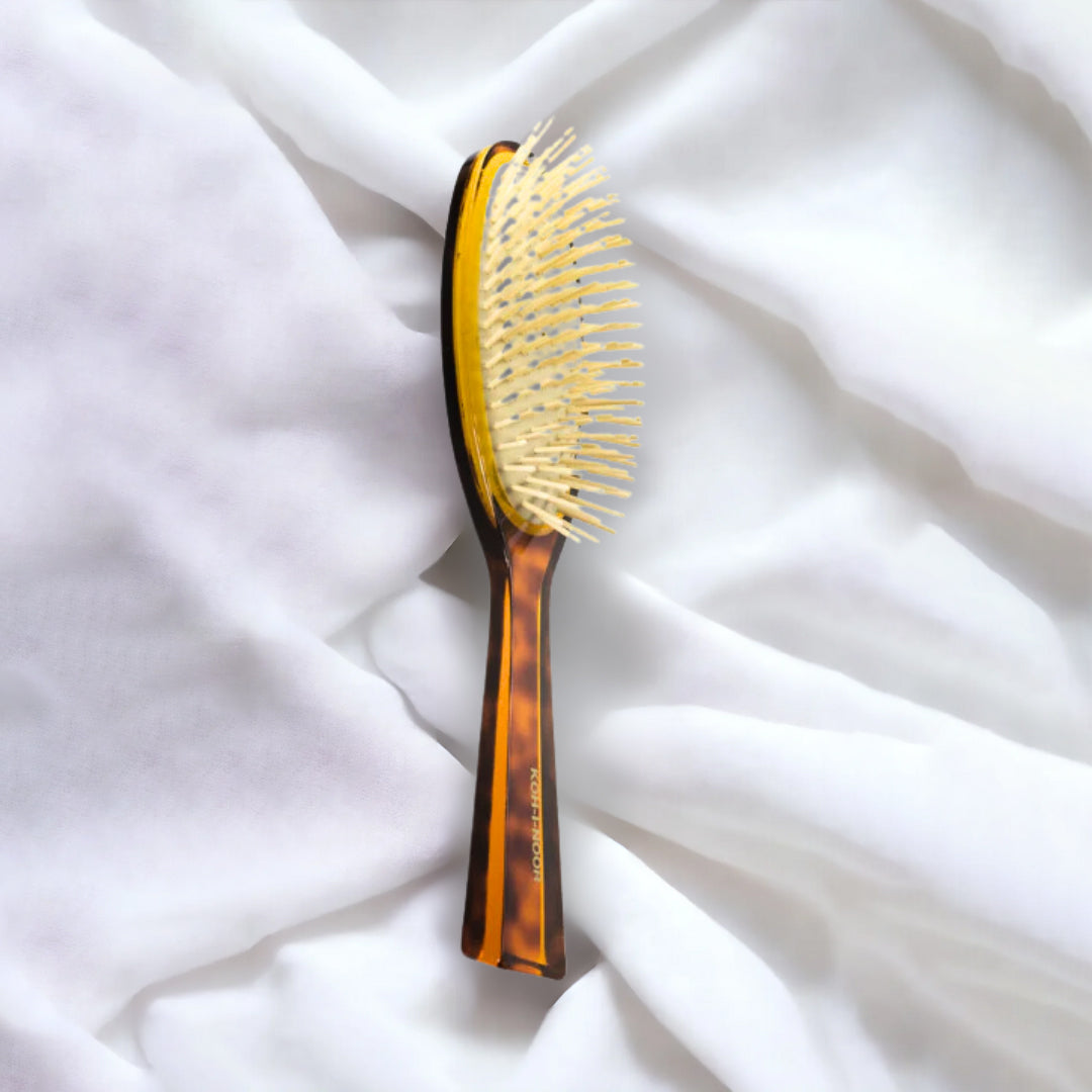 Jaspè Pneumatic Hair Brush - Synthetic Pins for Thick & Coarse Hair