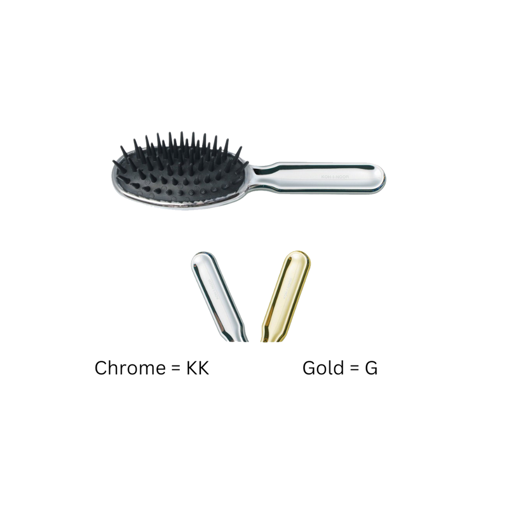 Metallic Pneumatic Detangling Hairbrush