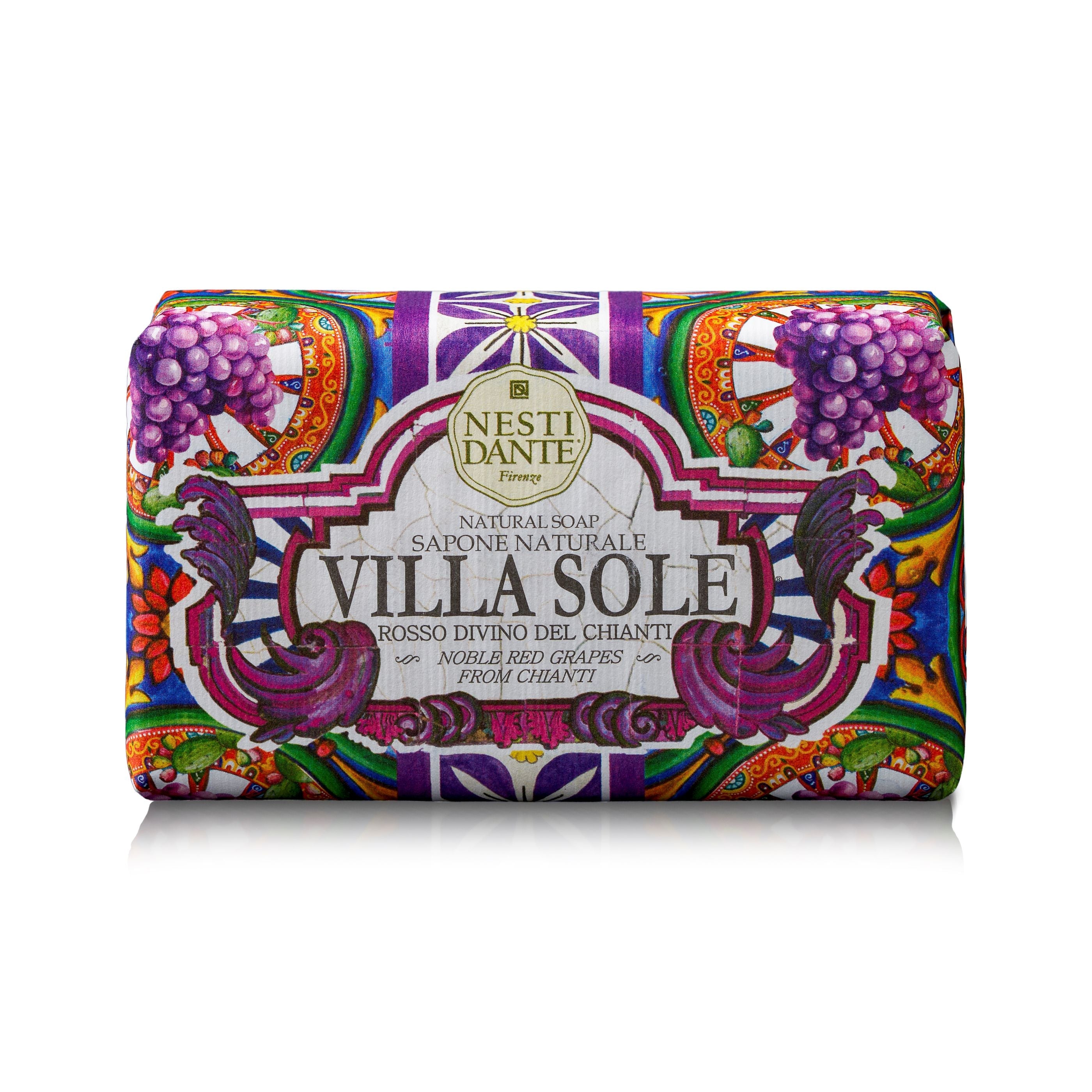 Nesti Dante Villa Sole Noble Red Grapes from Chianti Soap 250 gr