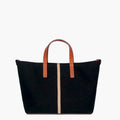 Carlia Small Tote Cotton Canvas and Leather by Nosetta