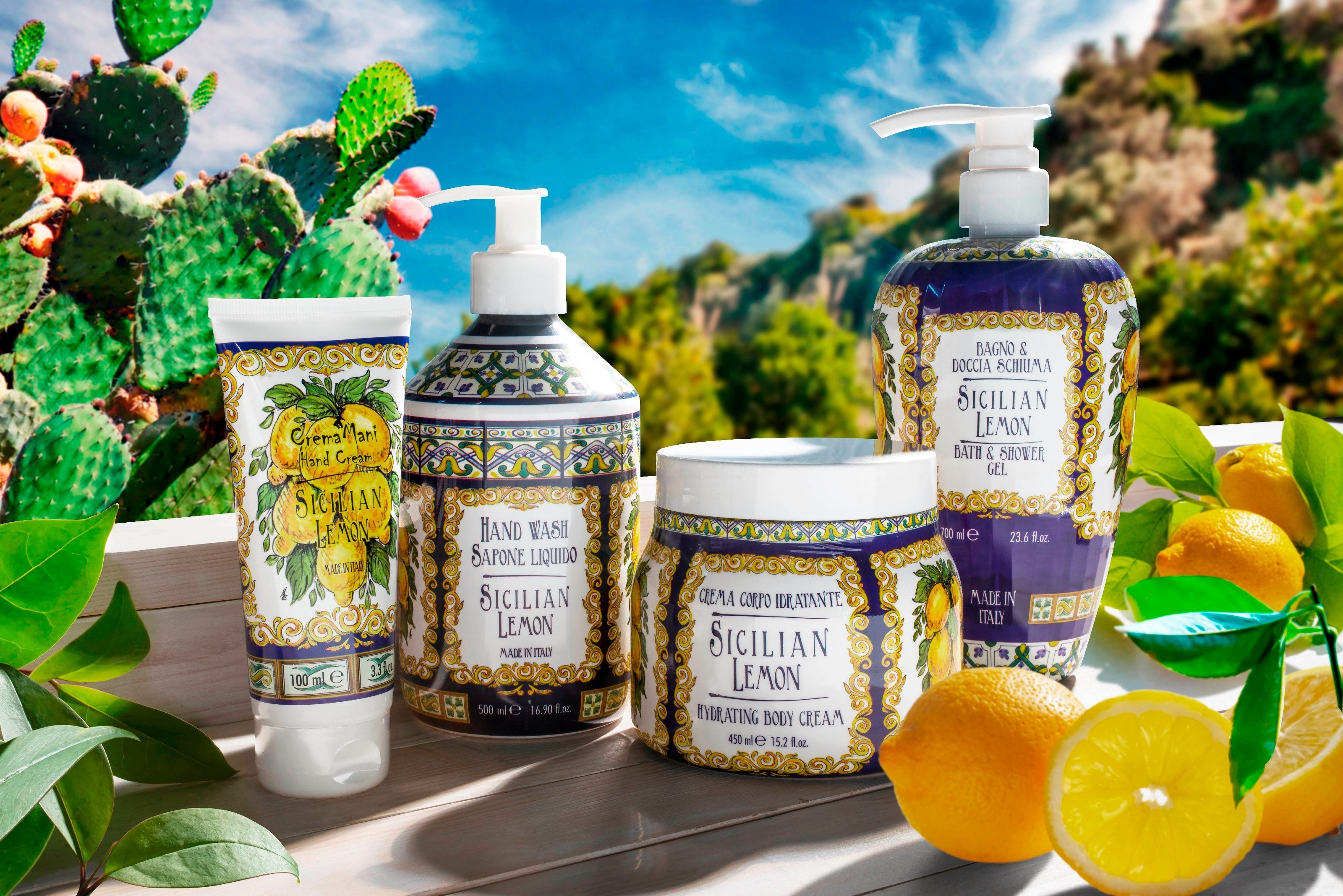 Le Maioliche SICILIAN LEMON Liquid Hand Soap 500 ml