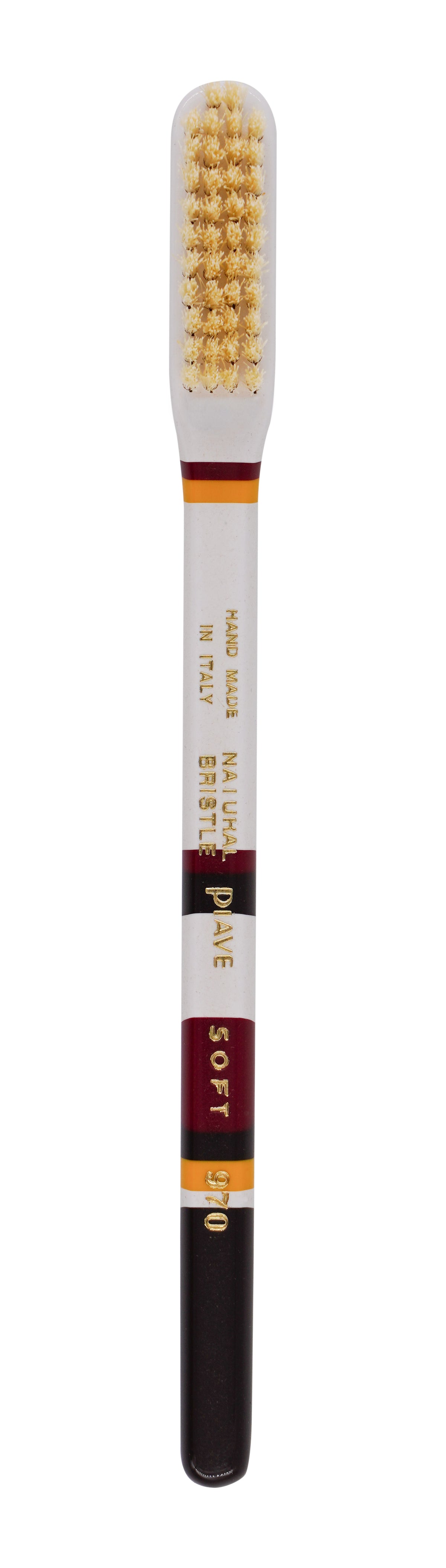Sicily Soft Natural Bristles Toothbrush by Lavorati a Mano