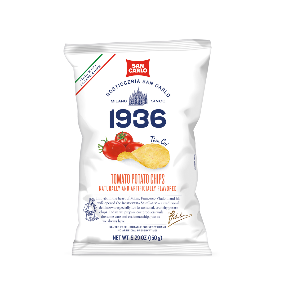 Tomato Chips 150g - Case of 16