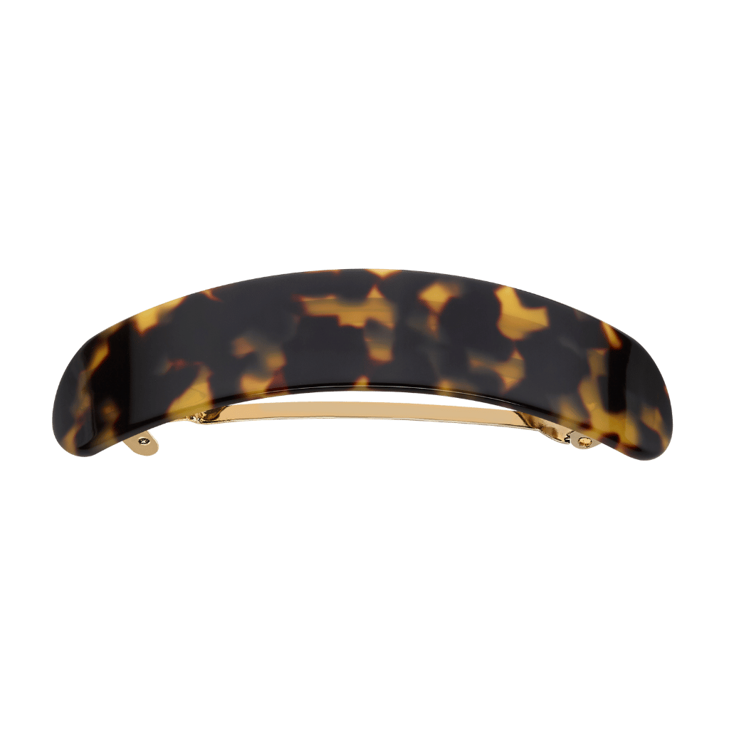 Janeke Large Hair Barrette Clip – Secure Hold Hair Clip (Tortoiseshell & Tokyo)
