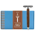 Fatip Double Edge Safety Razor Walnut Wood Noce