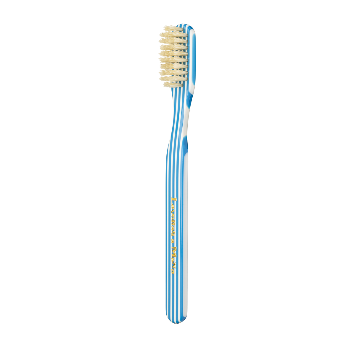 Capri Medium Natural Bristles Toothbrush by Lavorati a Mano