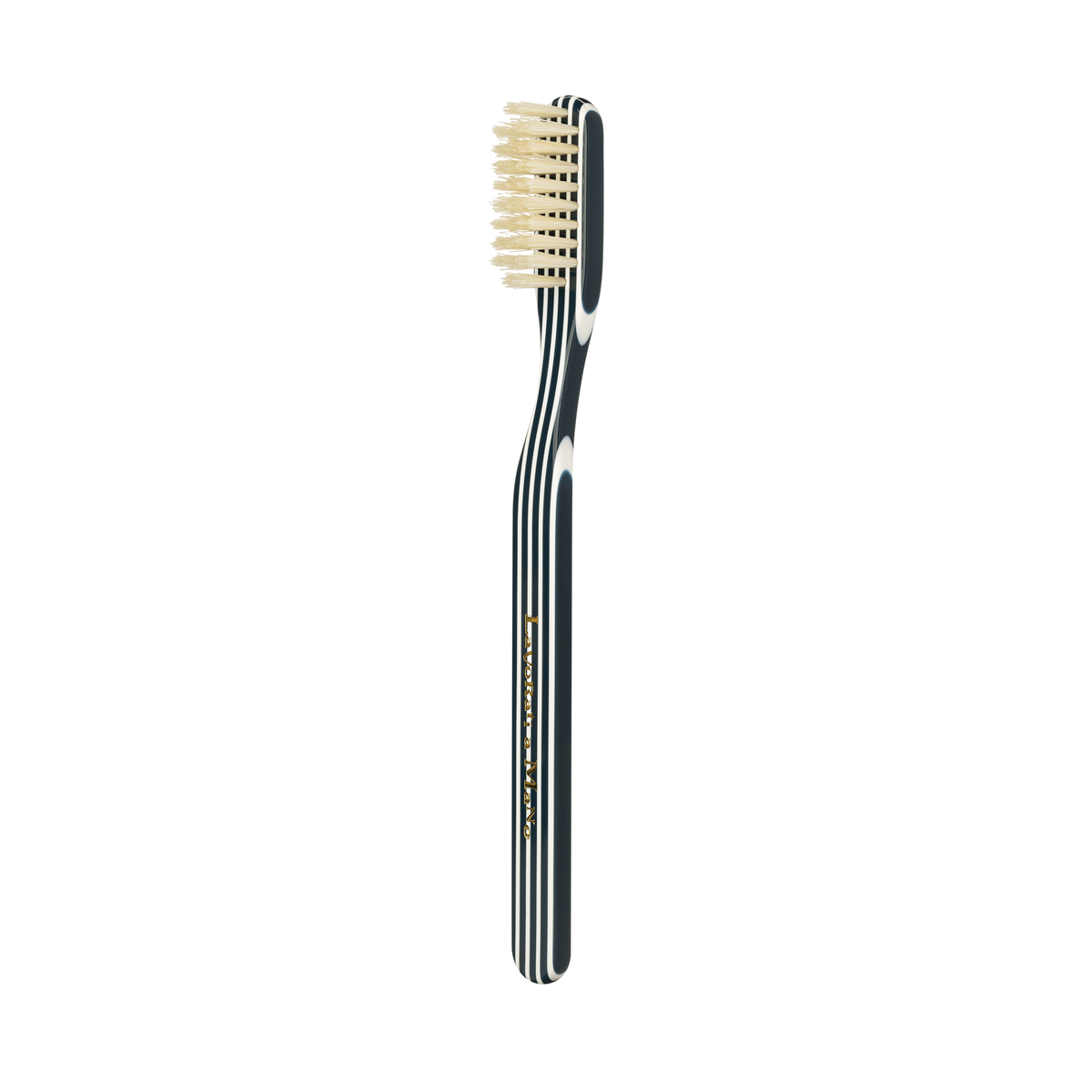 Capri Medium Natural Bristles Toothbrush by Lavorati a Mano