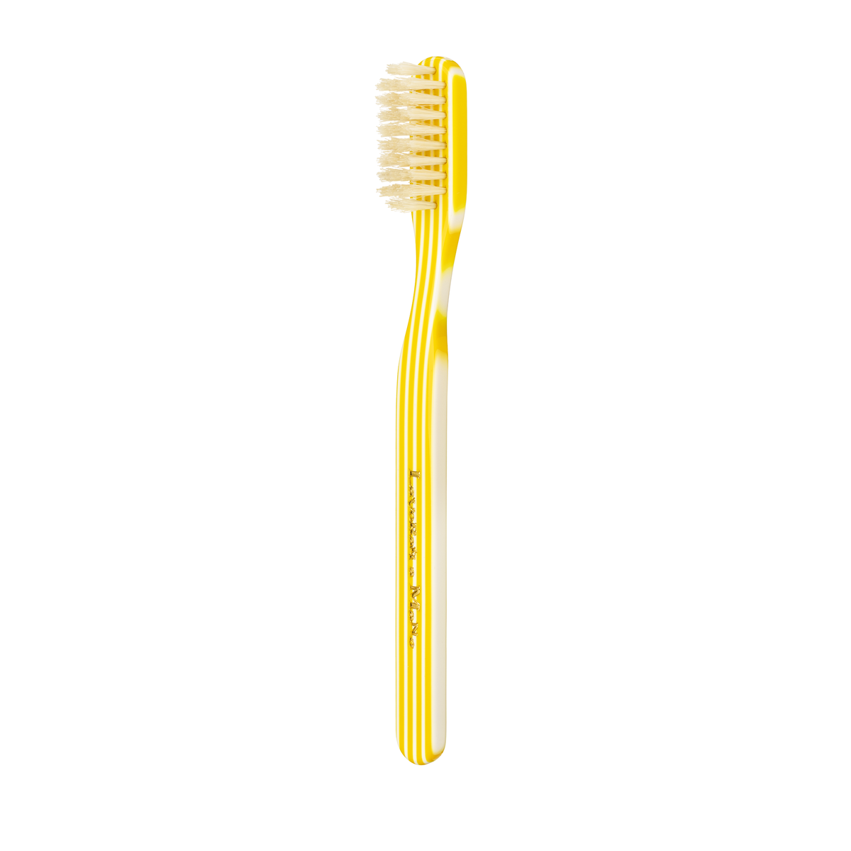 Capri Medium Natural Bristles Toothbrush by Lavorati a Mano