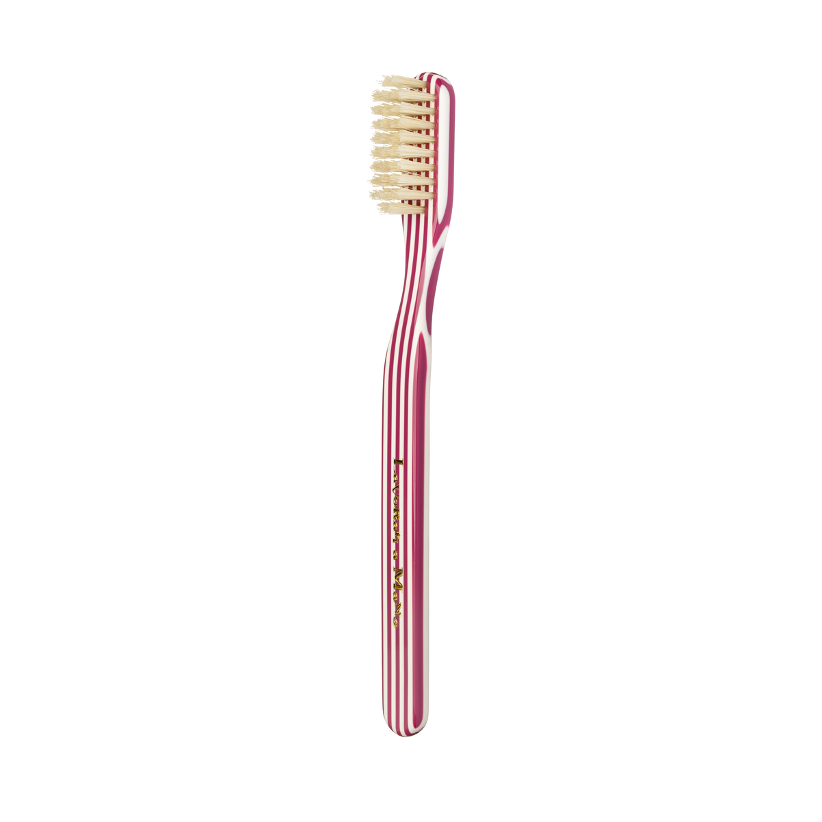 Capri Medium Natural Bristles Toothbrush by Lavorati a Mano