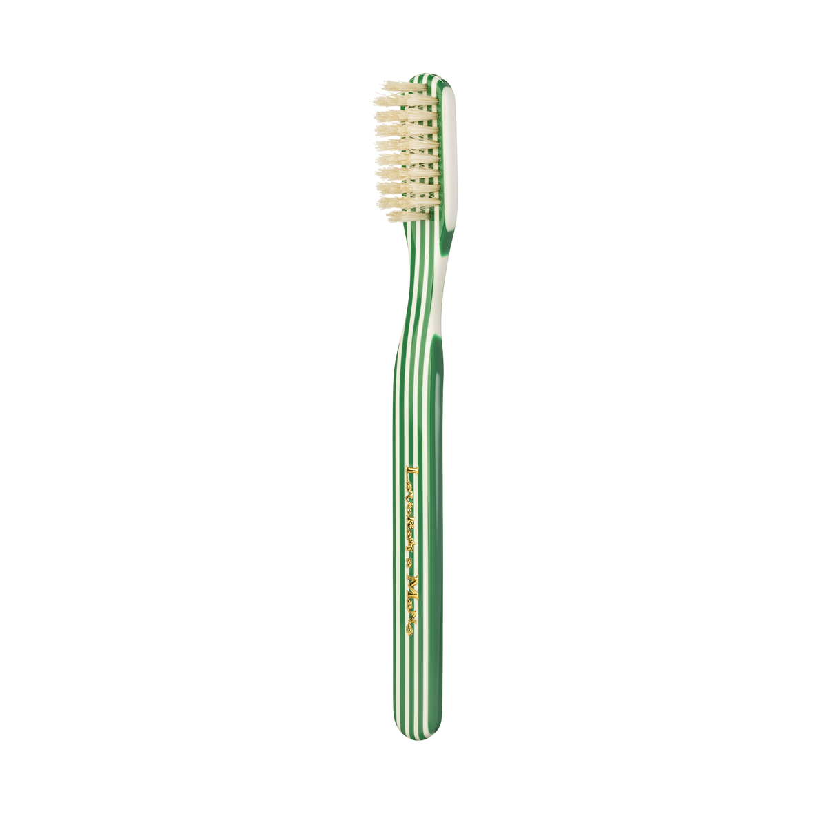 Capri Medium Natural Bristles Toothbrush by Lavorati a Mano