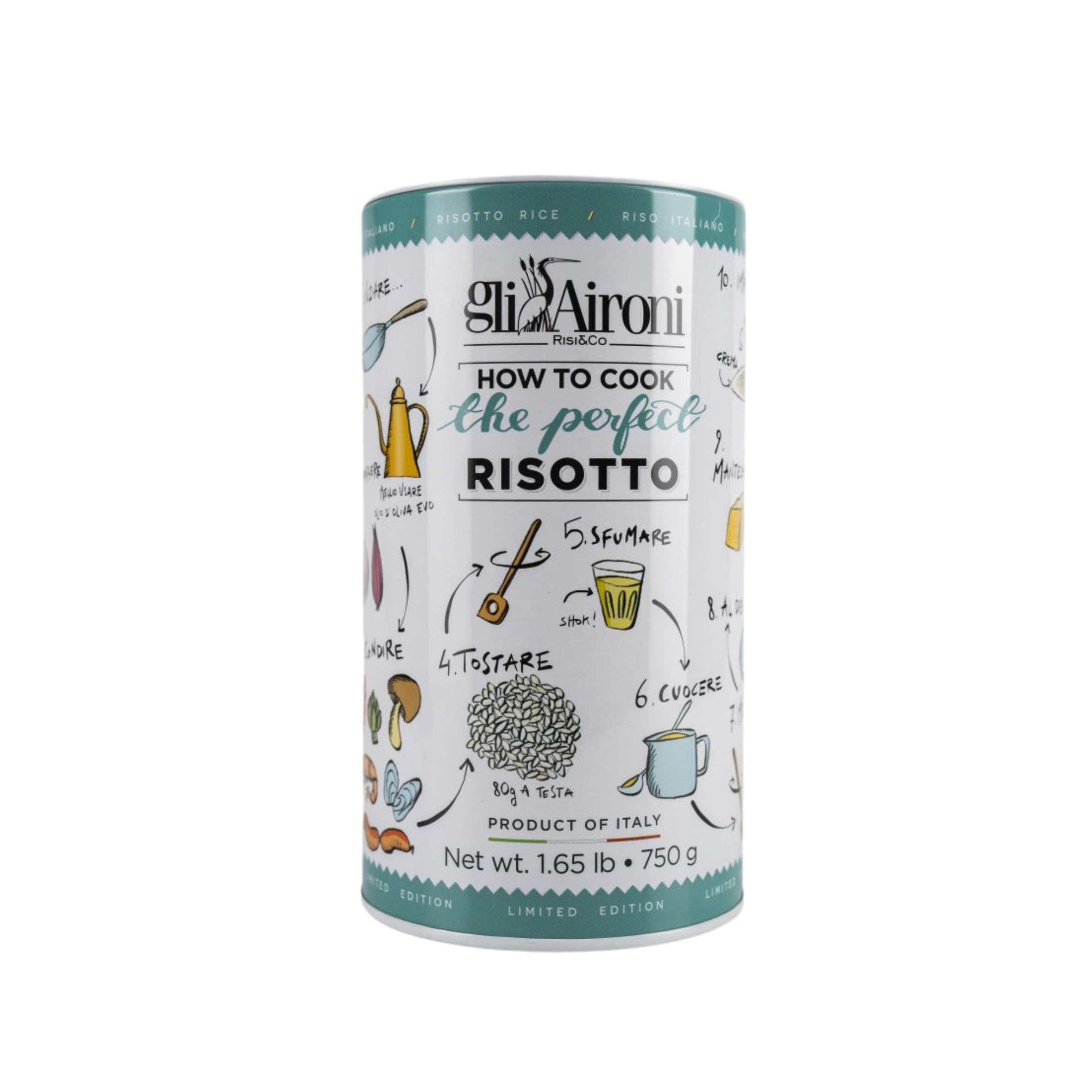 The Perfect Risotto - Carnaroli Rice Tin