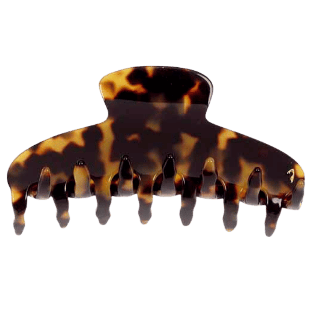 Janeke Large Hair Claw Clip – Strong Hold Claw Clip (Tortoiseshell & Tokyo)